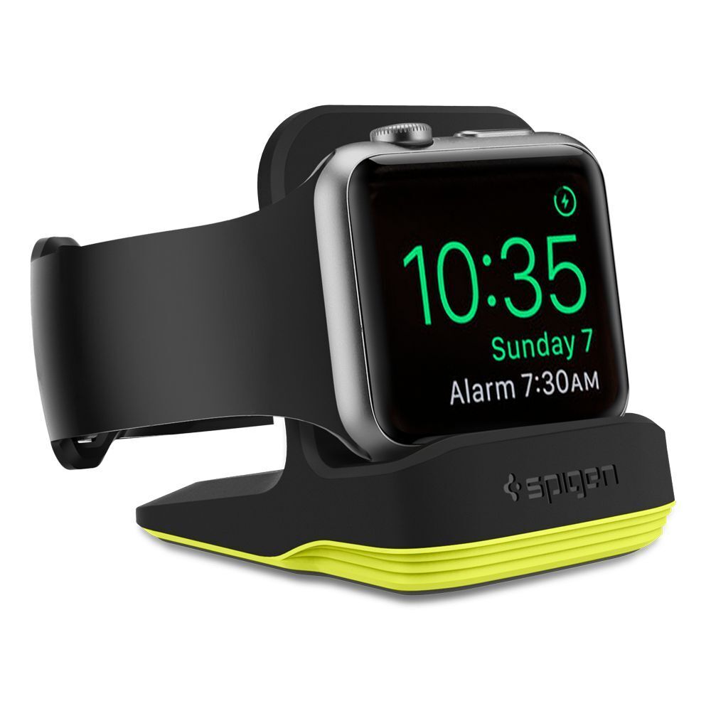 Spigen Night Stand S350 for Apple Watch Series 10/9/Ultra 2/Ultra/8/SE2/7/6/5/SE/4/3/2/1 (38-49mm)