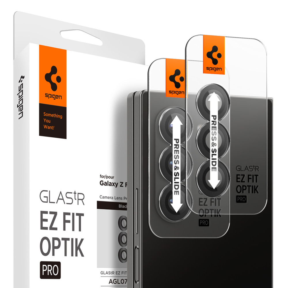 SPIGEN Glas.tR EZ Fit Optik Pro 2 Pcs Glass Lens Protector for Galaxy Z Fold 6