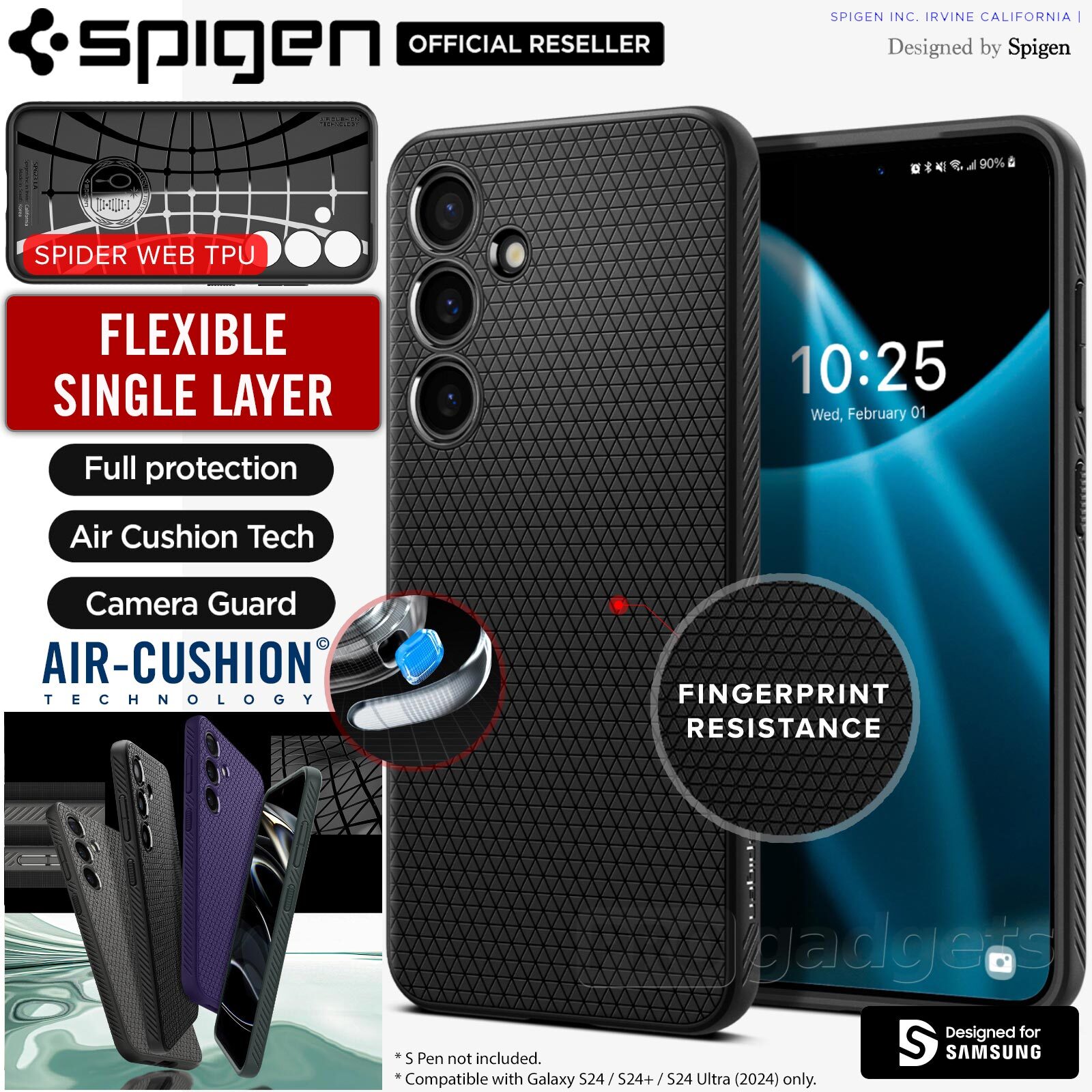 TORRAS UPRO Ostand Spin Magnetic Samsung Galaxy S24 Ultra Case