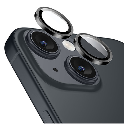 ESR Camera Lens Protector for iPhone 15 / 15 Plus [Colour:Black]