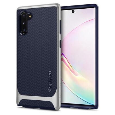 Galaxy Note 10 Case Genuine SPIGEN Neo Hybrid Premium Bumper Cover for Samsung [Colour:Arctic Silver]