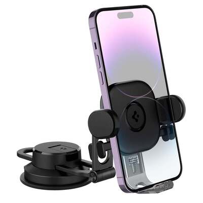 SPIGEN OneTap UTS35 Car Mount Dashboard Holder for Universal [Colour:Black]