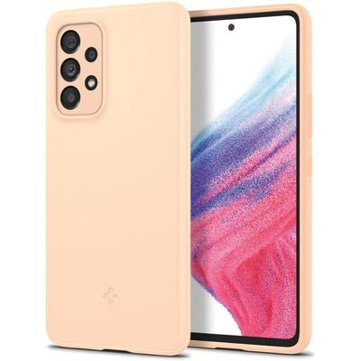 SPIGEN Thin Fit Case for Galaxy A53 5G [Colour:Cotton Peach]