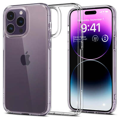 SPIGEN Ultra Hybrid Case for iPhone 14 Pro [Colour:Clear]