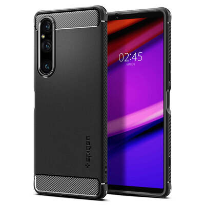 SPIGEN Rugged Armor Case for Sony Xperia 1 V [Colour:Black]