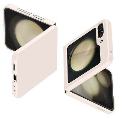 SPIGEN Air Skin Case for Samsung Galaxy Z Flip 5 [Colour:Pearled Ivory]