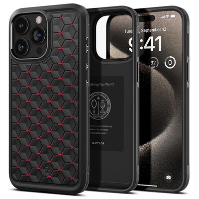 SPIGEN Cryo Armor Case for iPhone 15 Pro Max [Colour:Cryo Red]