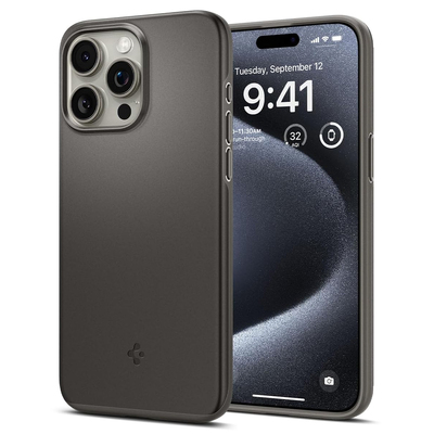 SPIGEN Thin Fit Case for iPhone 15 Pro [Colour:Gunmetal]