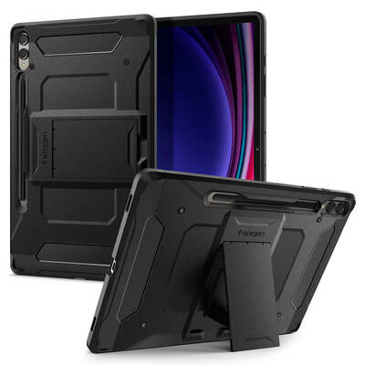 SPIGEN Tough Armor Pro Case for Galaxy Tab S10 Plus / S9 Plus 12.4 [Colour:Black]