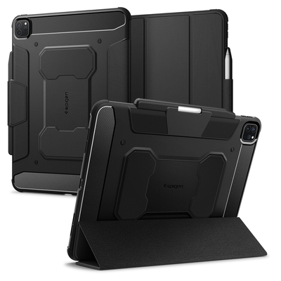 SPIGEN Rugged Armor Pro Case for iPad Pro 13 2024 [Colour:Black]