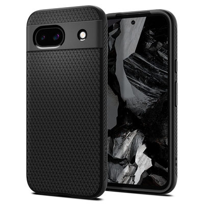 SPIGEN Liquid Air Case for Google Pixel 8a [Colour:Black]