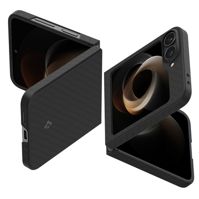 SPIGEN Air Skin Aramid Case for Galaxy Z Flip 6 [Colour:Black]