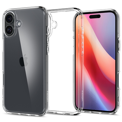 SPIGEN Ultra Hybrid for iPhone 16 Plus Case [Colour:Clear]