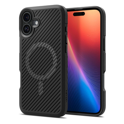 SPIGEN Core Armor (MagFit) for iPhone 16 Plus Case [Colour:Black]