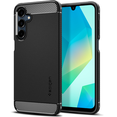 SPIGEN Rugged Armor for Galaxy A16 / 5G Case [Colour:Black]