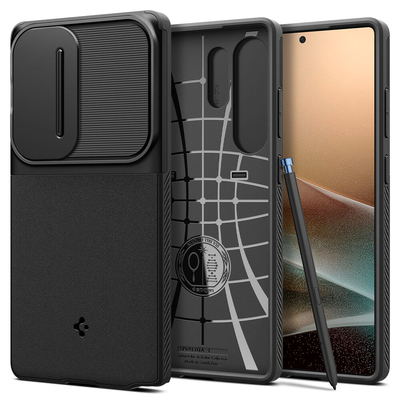 SPIGEN Optik Armor for Galaxy S25 Ultra Case [Colour:Black]