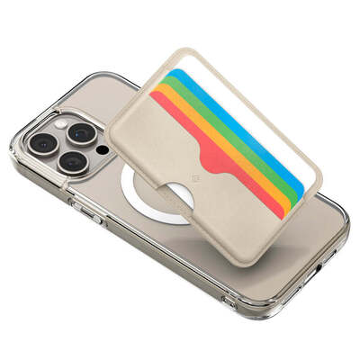 Caseology by SPIGEN MagSafe Folder Pop Wallet Card Holder (MagFit) for MagSafe / iPhone [Colour:Rainbow]