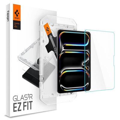 SPIGEN Glas.tR EZ Fit Glass Screen Protector for iPad Pro 11 2024 5th Gen [Colour:Clear]