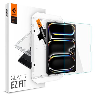 SPIGEN Glas.tR EZ Fit Glass Screen Protector for iPad Pro 13 2024 7th Gen [Colour:Clear]