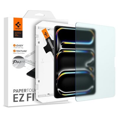 SPIGEN Paper Touch EZ Fit Flim Screen Protector for iPad Pro 13 2024 7th Gen [Colour:Clear]