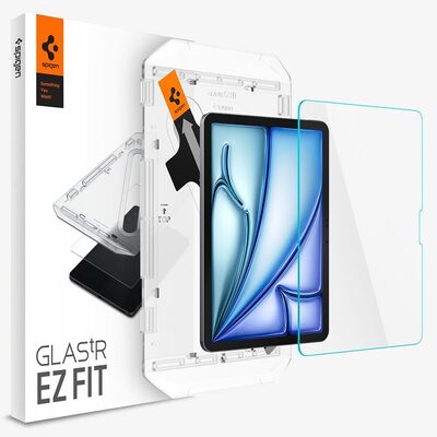 SPIGEN Glas.tR EZ Fit Glass Screen Protector for iPad Air 11 2024 6th Gen [Colour:Clear]