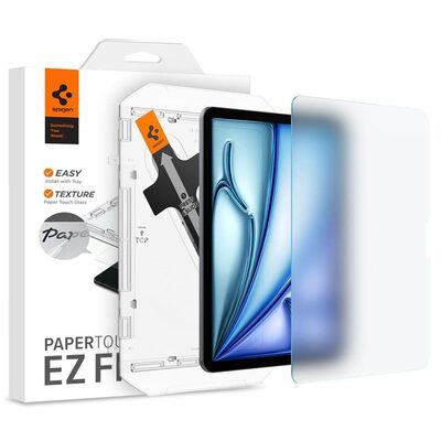 SPIGEN Paper Touch EZ Fit Film Screen Protector for iPad Air 11 2024 6th Gen [Colour:Clear]
