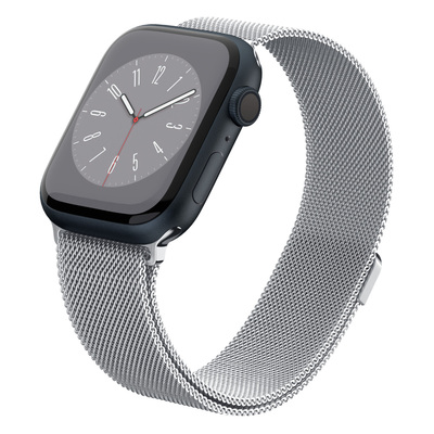 SPIGEN Metal Fit Watch Band for Apple Watch 49mm /46mm / 45mm / 44mm / 42mm [Colour:Silver]