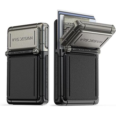 VRS DESIGN MagSquare Wallet for MagSafe Case / iPhone MagSafe Compatible Series [Colour:Horizon Silver]