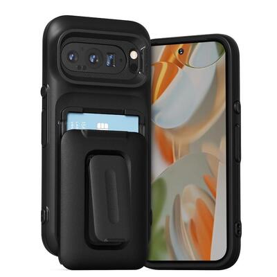 VRS DESIGN D-Wallet Origin Case for Google Pixel 9 Pro [Colour:Black/Black]