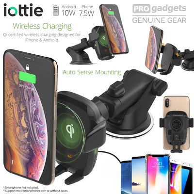 iOttie Auto Sense Wireless Dashboard & Windshield Car Mount Charger