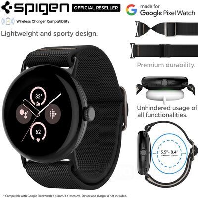 SPIGEN Lite Fit Watch Band for Google Pixel Watch 3 45mm